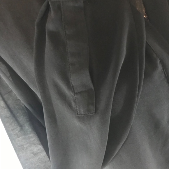 PLEIONE | Gold Collared Sheer Blouse | Extra Large - Picture 5 of 8